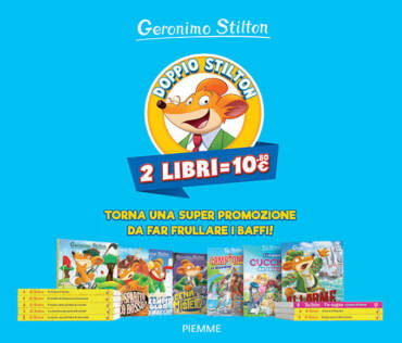 Geronimo Stilton, 2 libri a 10,80€
