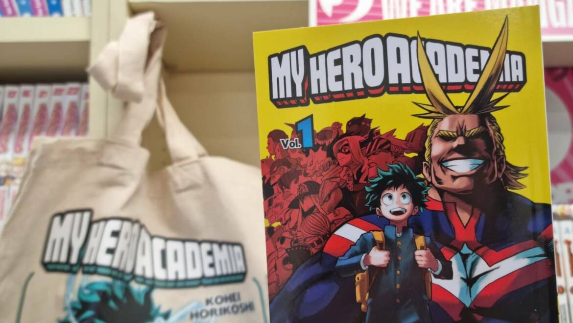 Plus Ultra! Appassionati di manga, in libreria c’è una bellissima tote bag esclusiva di My Hero Academia che vi aspetta!